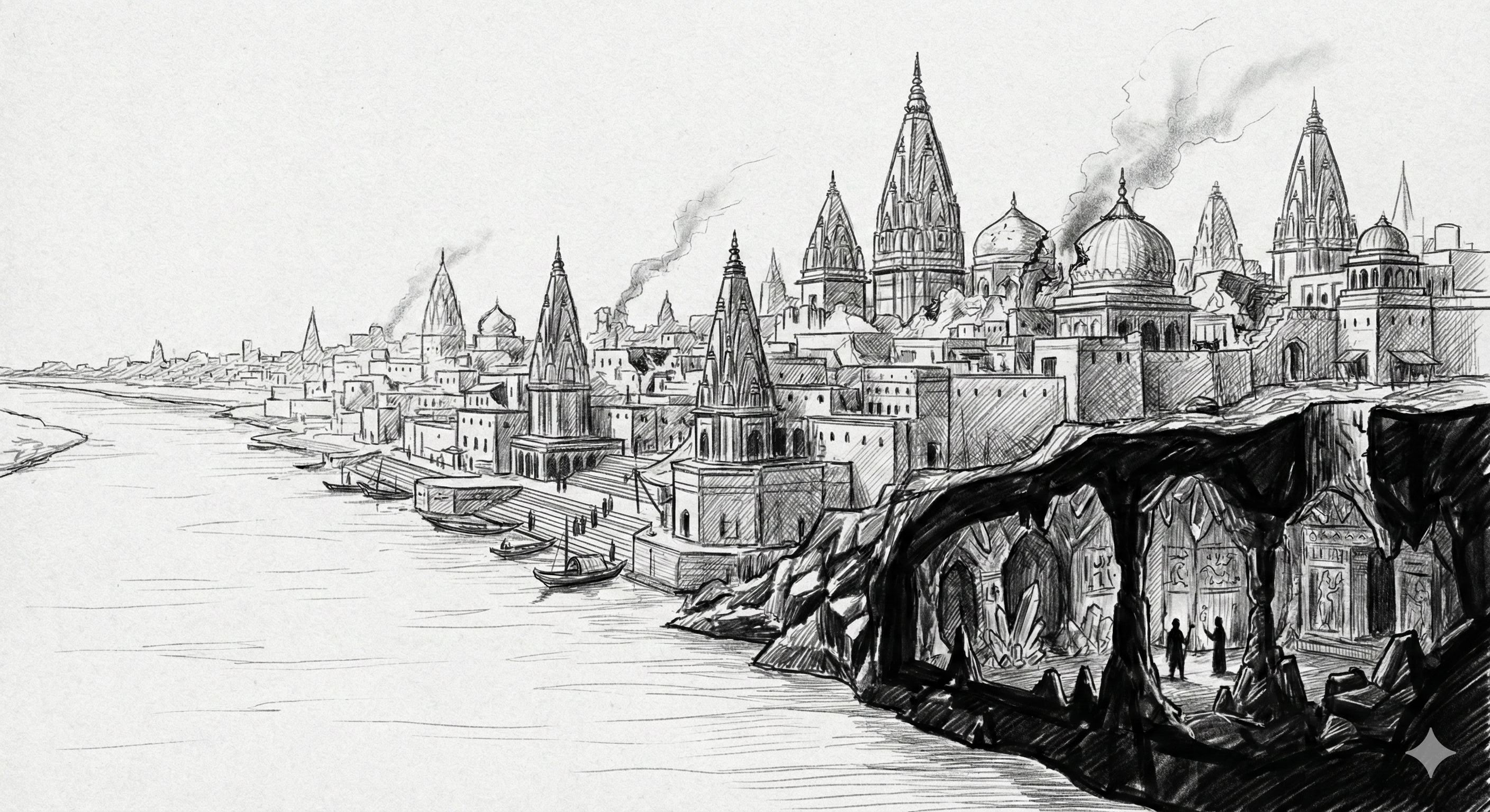 Kannauj from the water